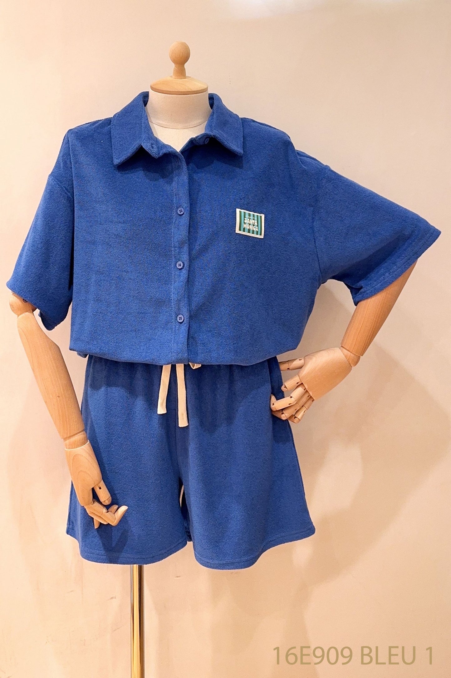 Short Isac bleu