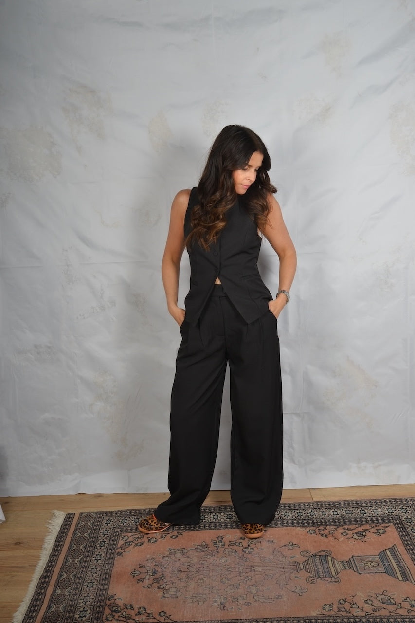 Pantalon Gustave noir