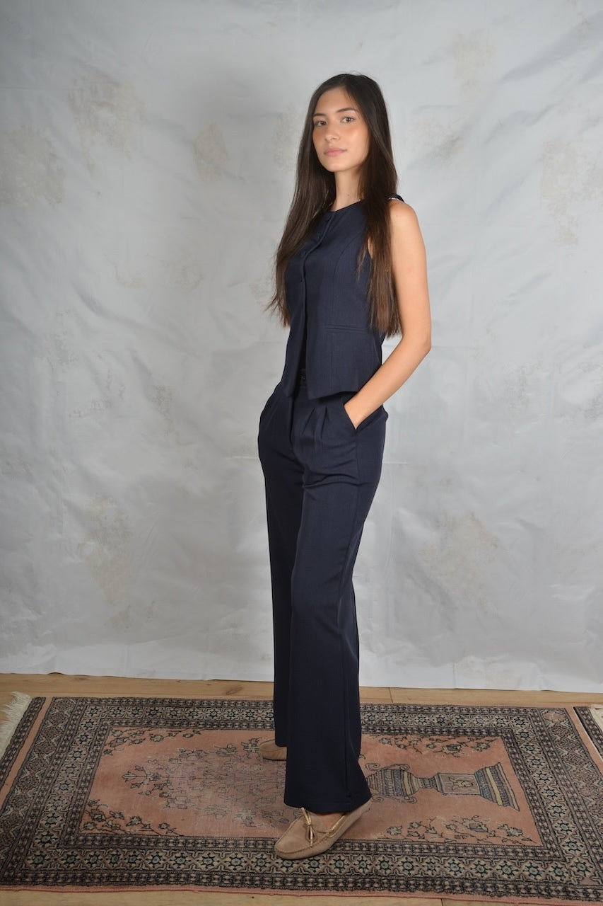 Pantalon Gustave marine
