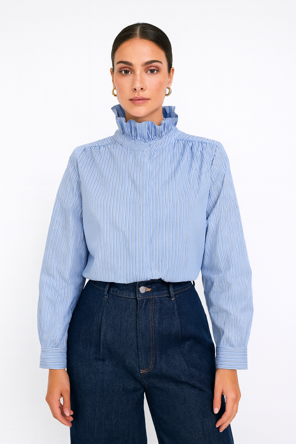 Blouse Pauline bleue