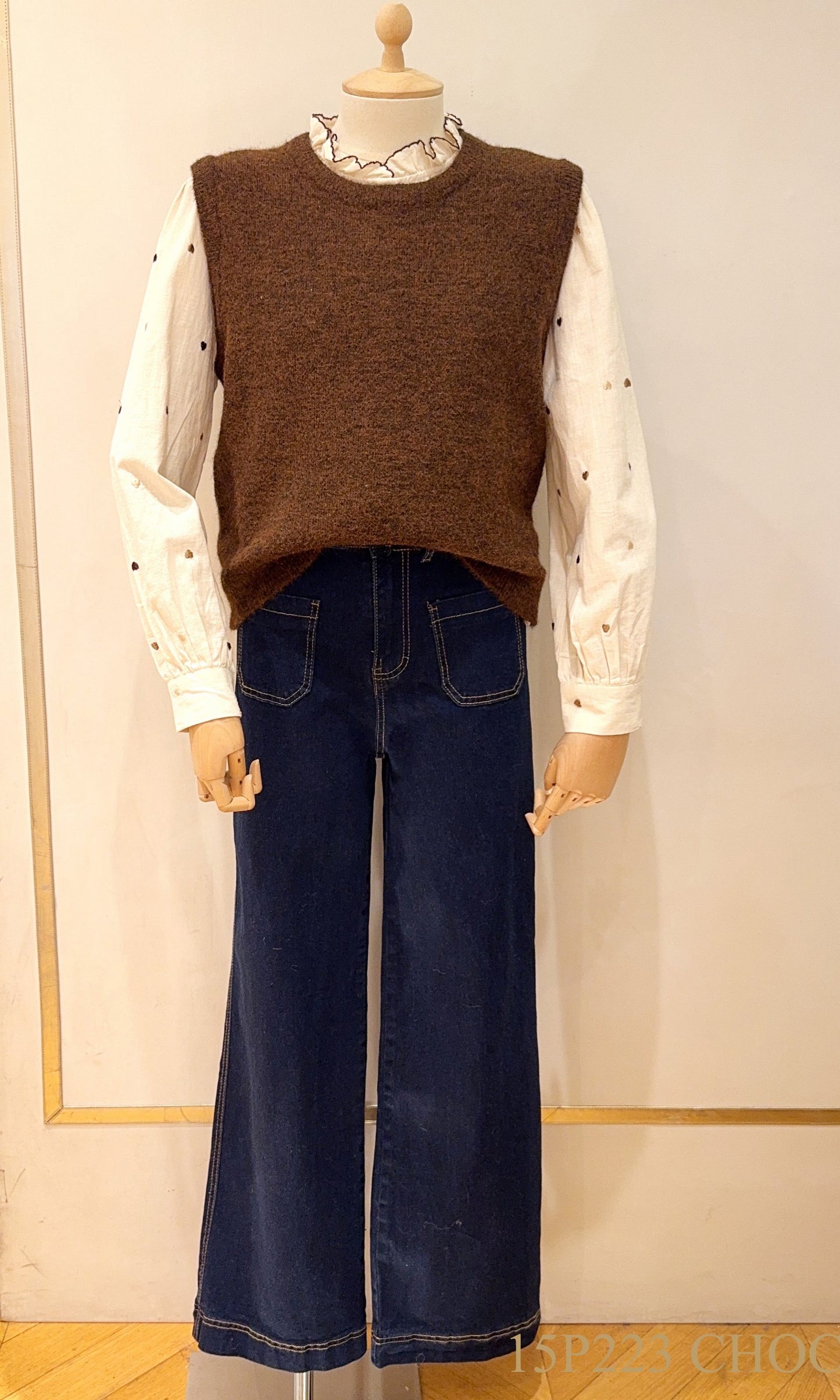 Pull Léon marron