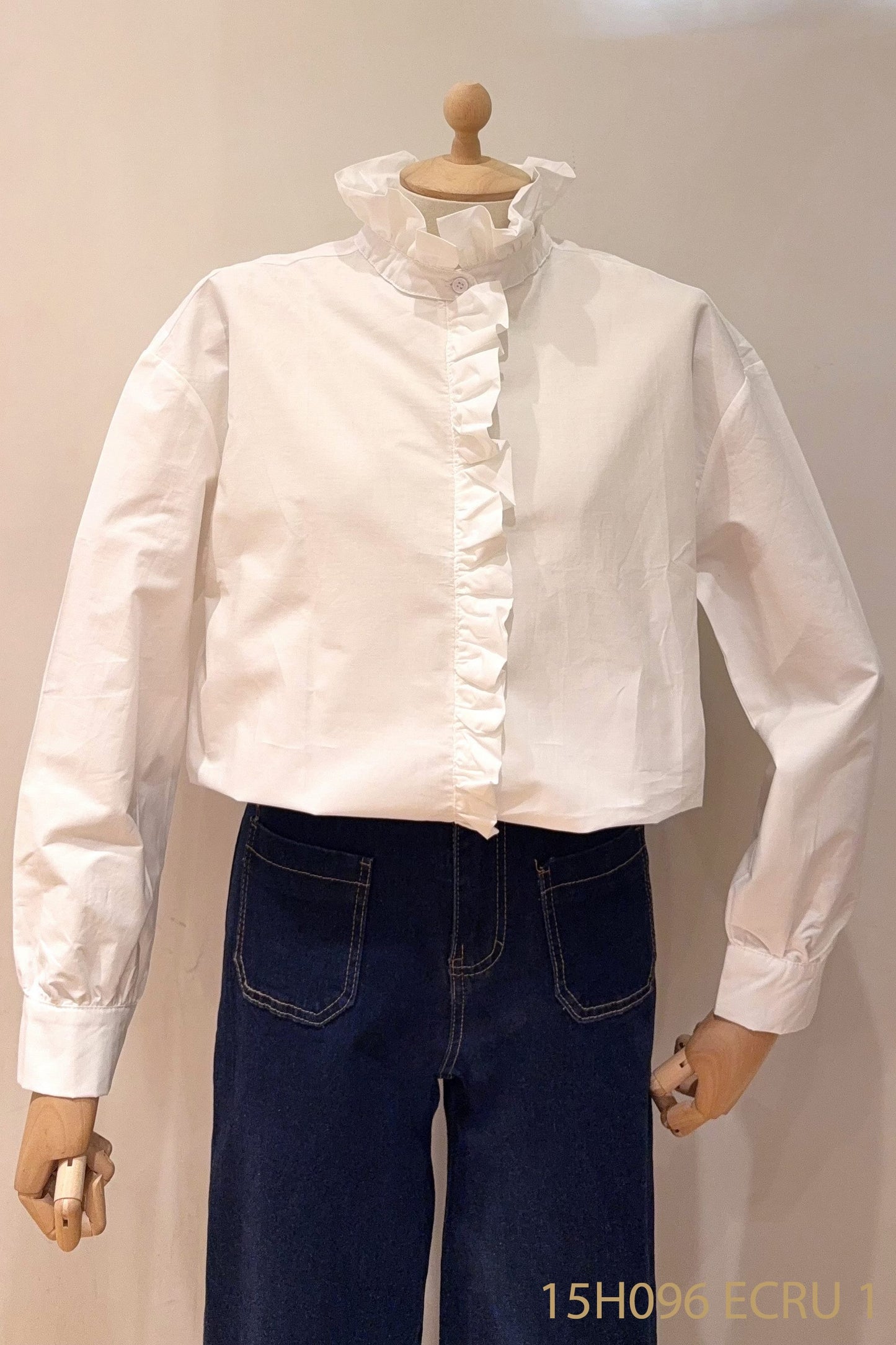 Blouse Colette blanche