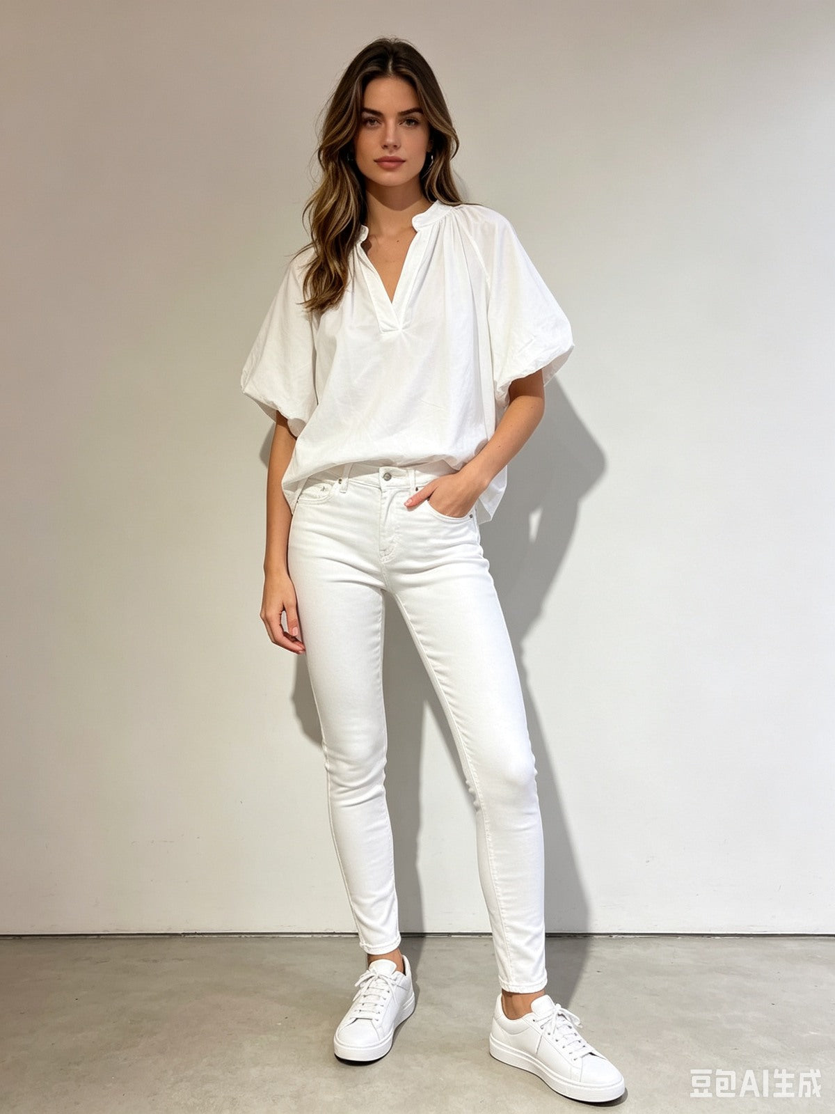 Blouse Mara blanche