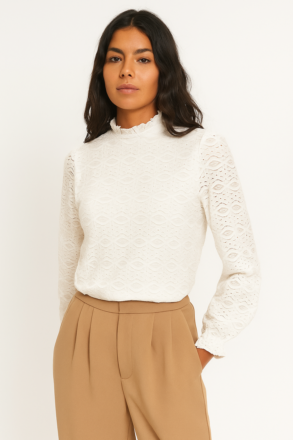 Blouse dentelle
