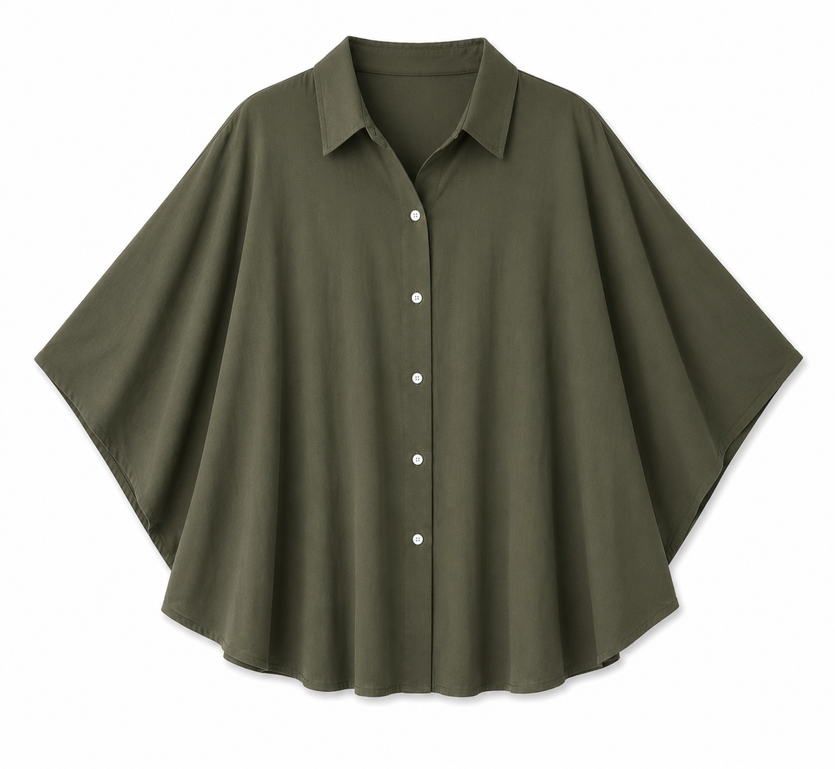 Chemise Albane kaki