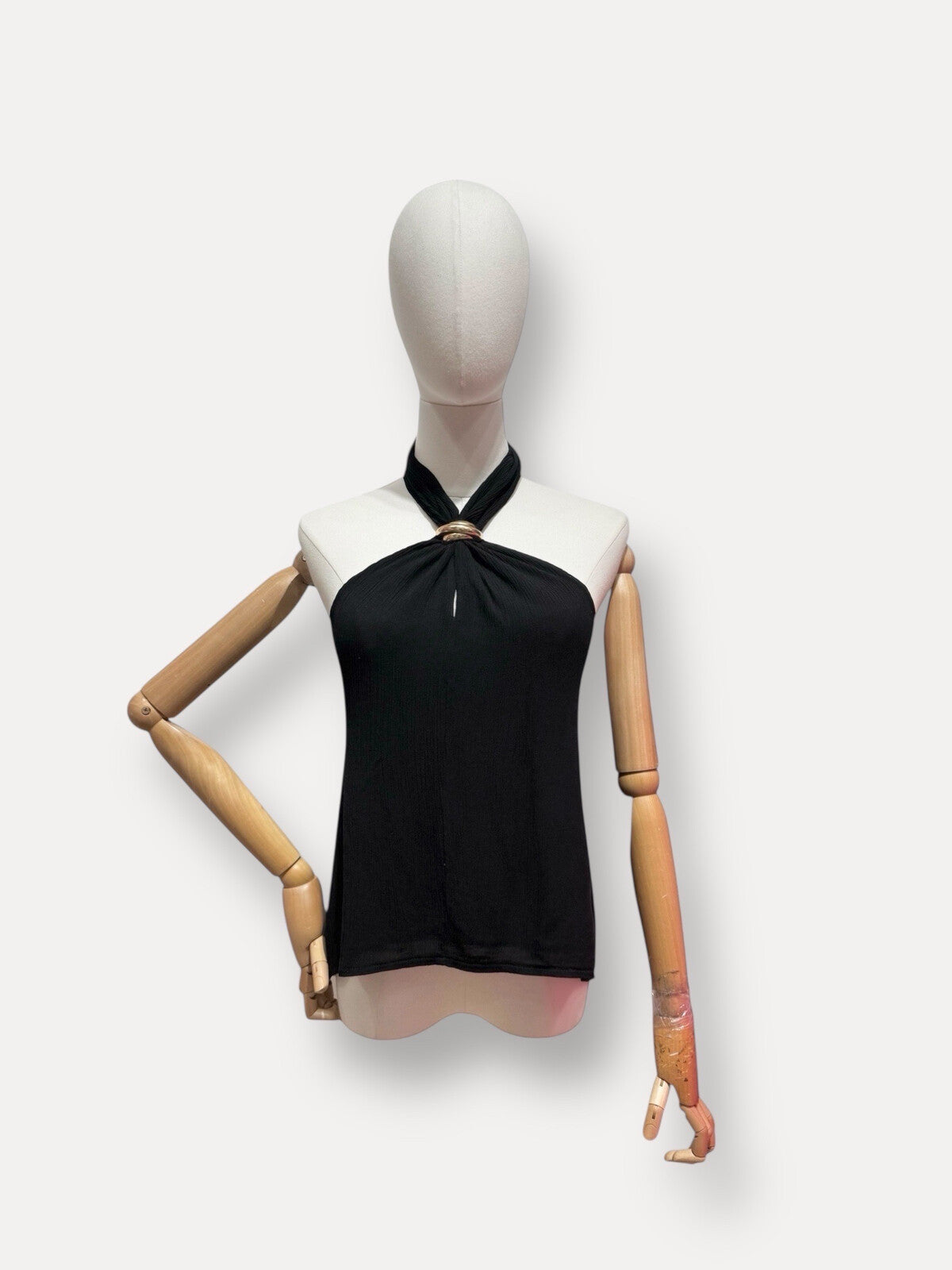 Top noir bijou