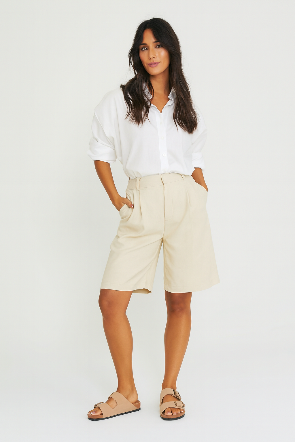 Bermuda beige clair