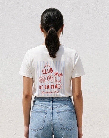 T-shirt Club de la plage