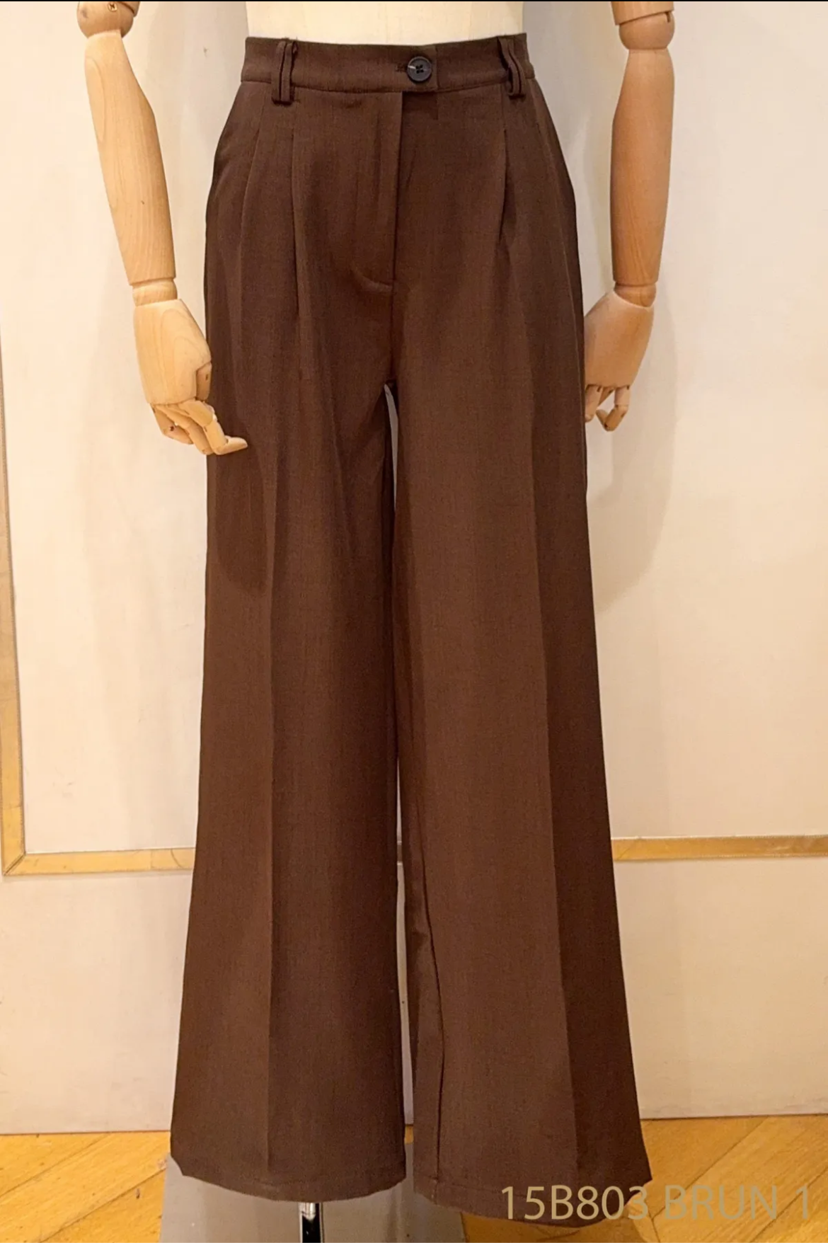 Pantalon Gustave chocolat