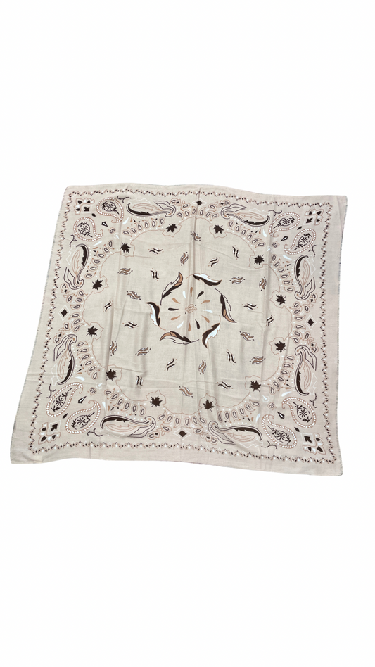 Foulard Marceau taupe