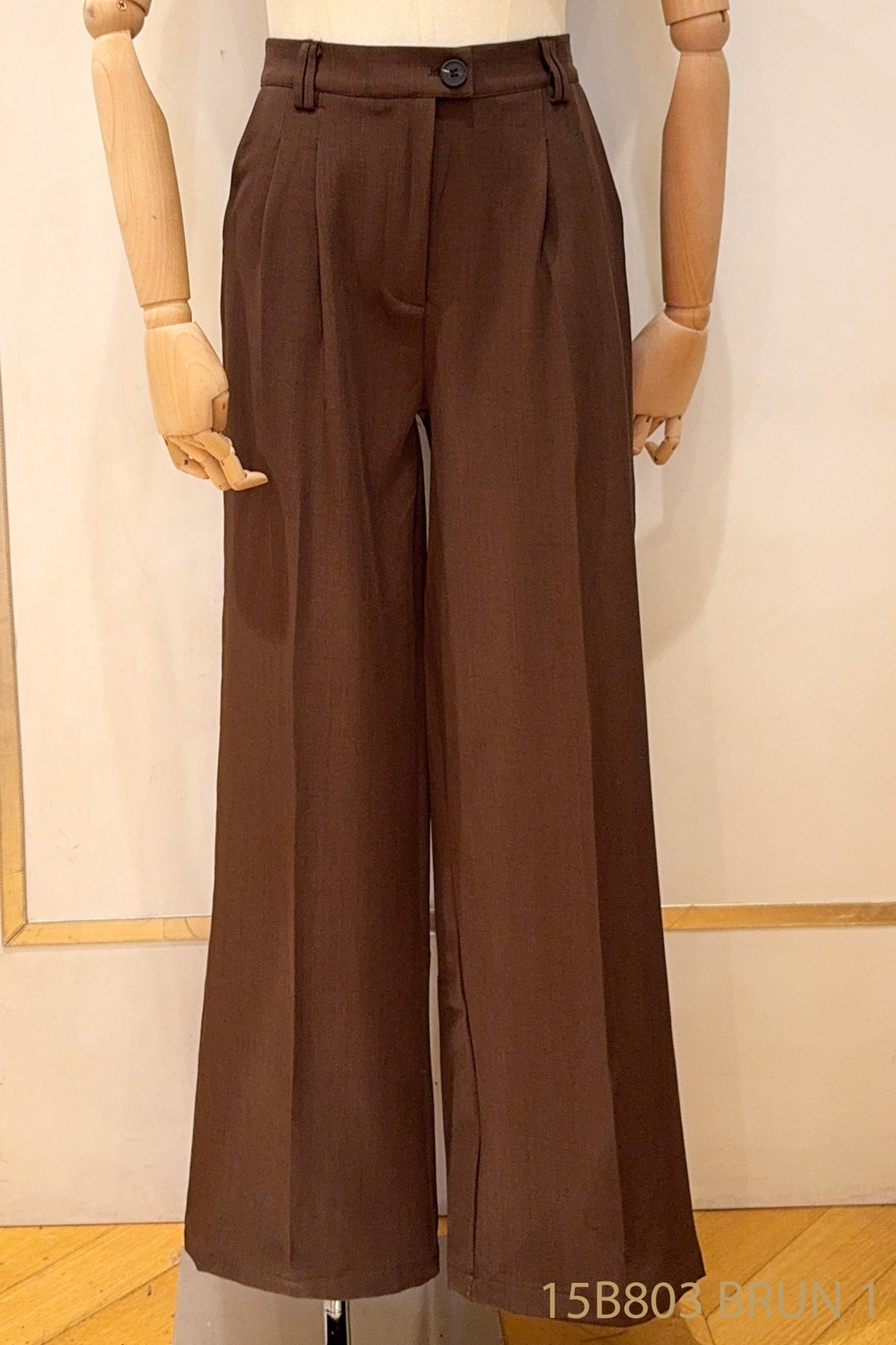 Pantalon Alfred chocolat