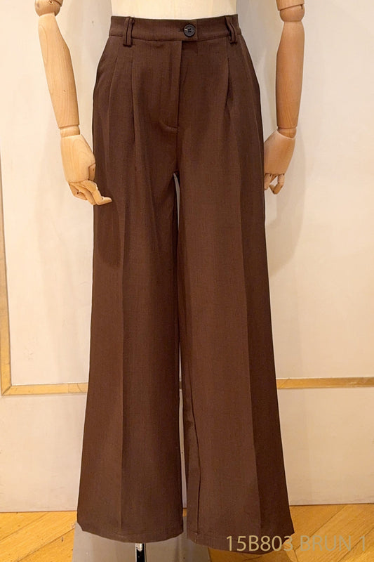 Pantalon Alfred chocolat