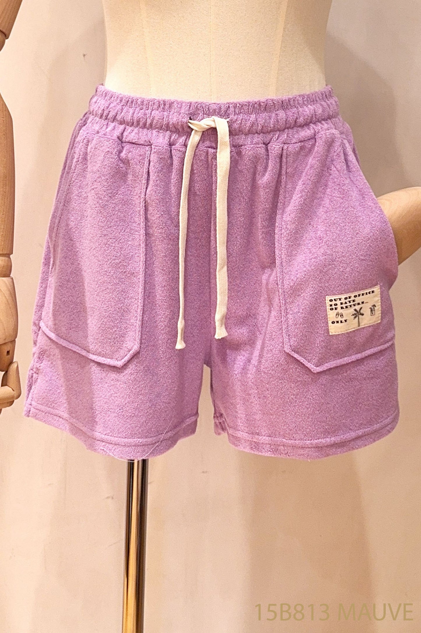 Short Charly mauve