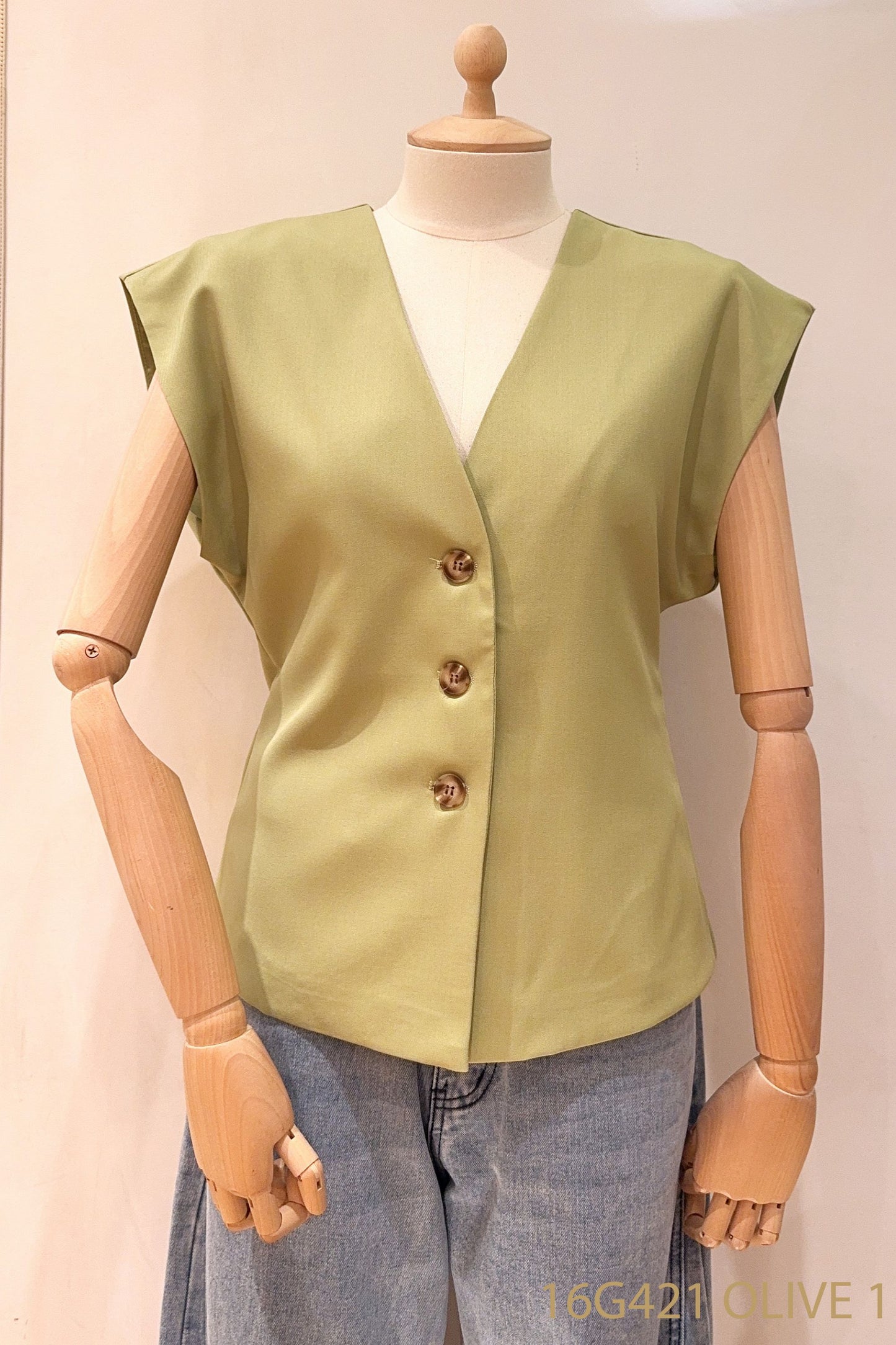Gilet Zack olive