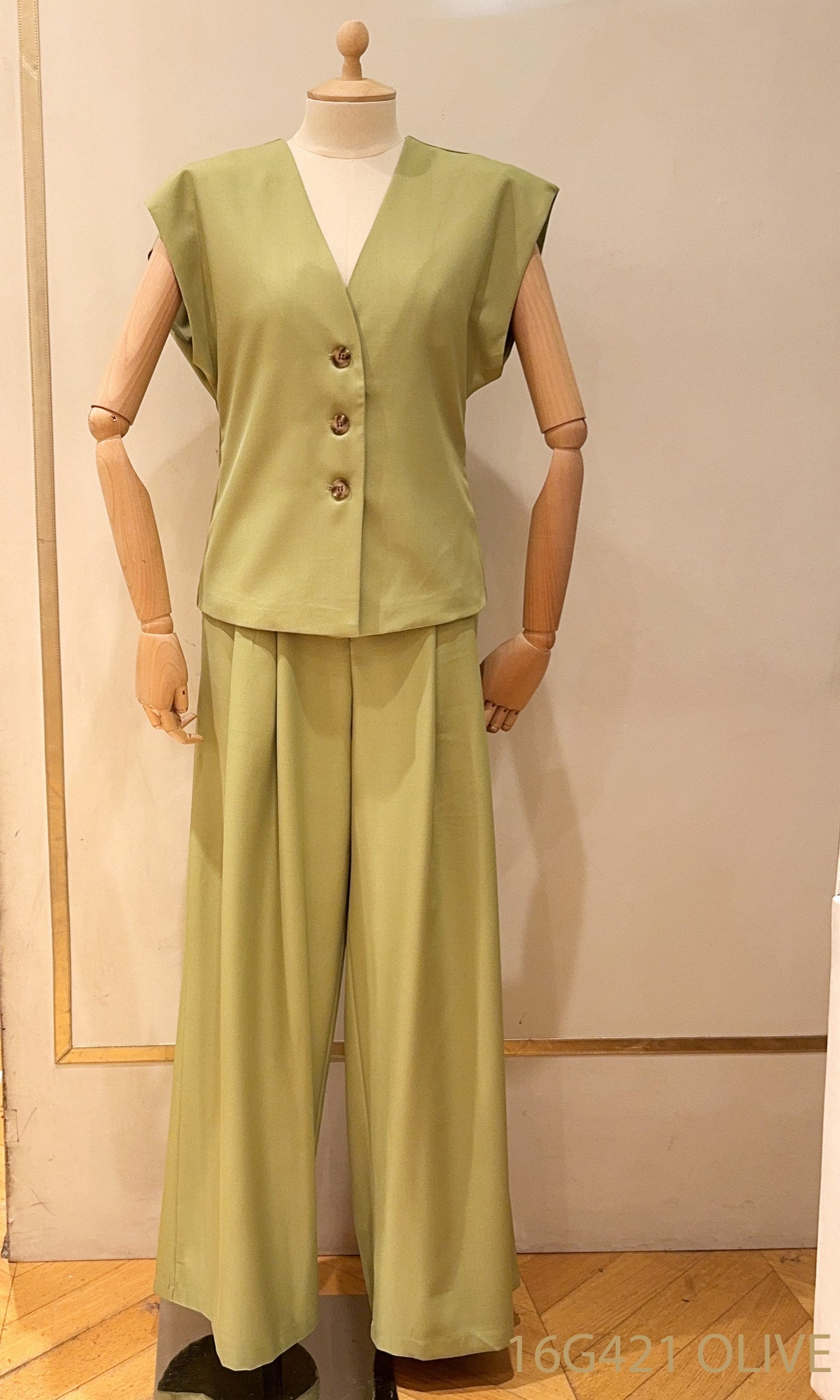 Gilet Zack olive