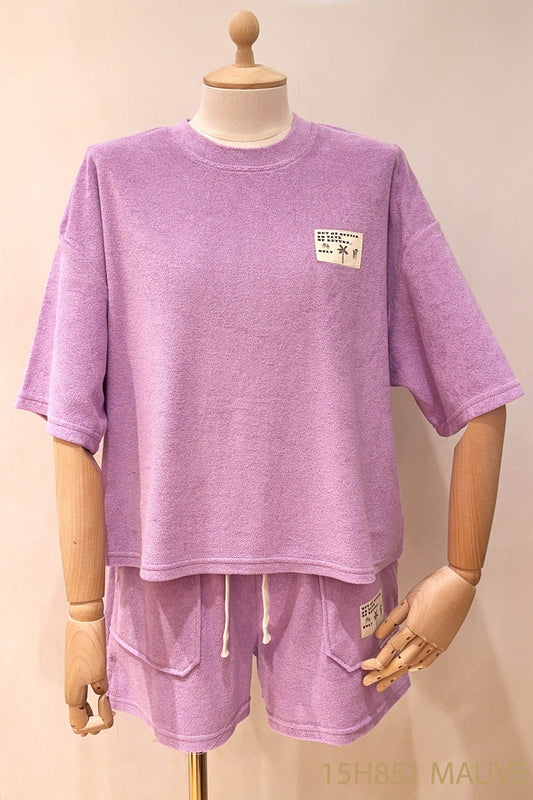 Top Charly mauve