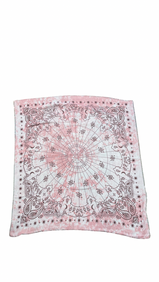 Foulard Marceau rose