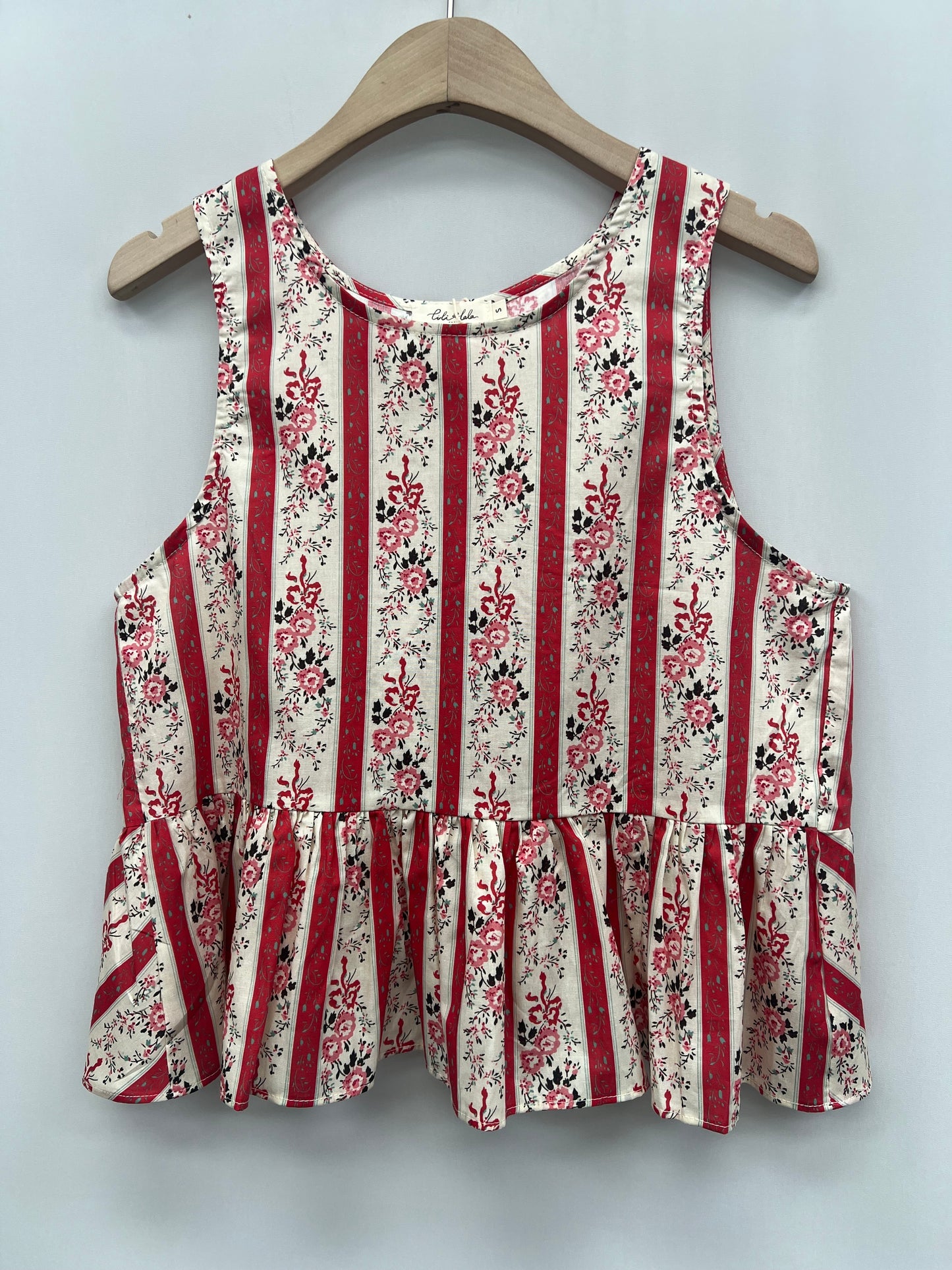 Top Barnie fleuri