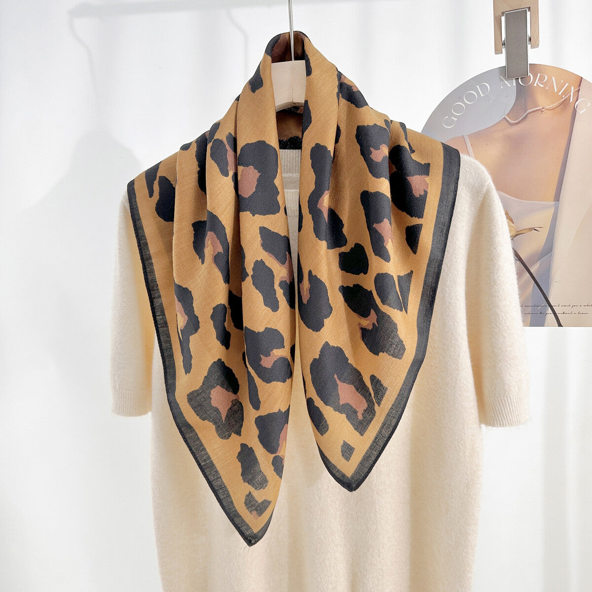 Foulard léopard