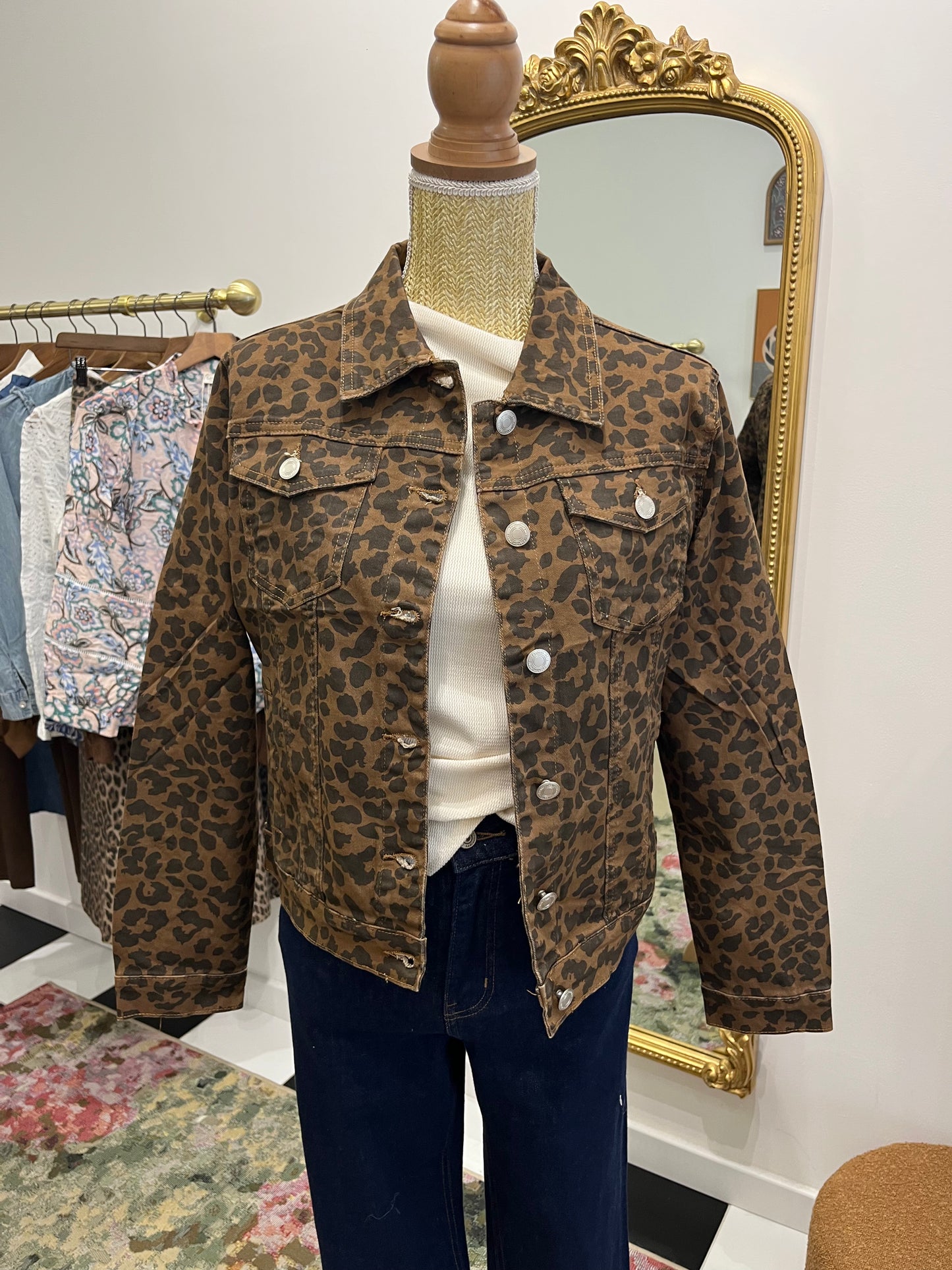 Blouson léopard