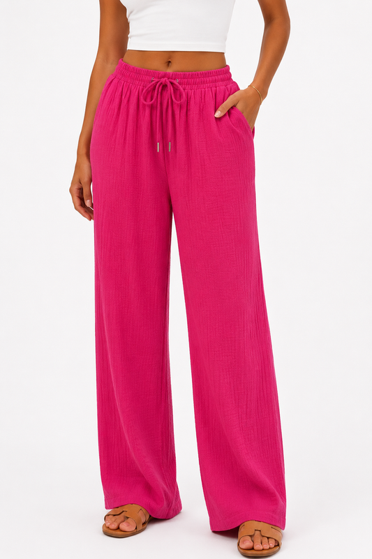 Pantalon Kimy rose