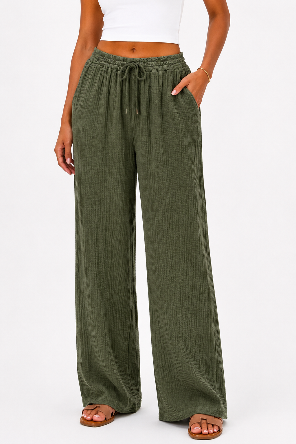 Pantalon Kimy kaki