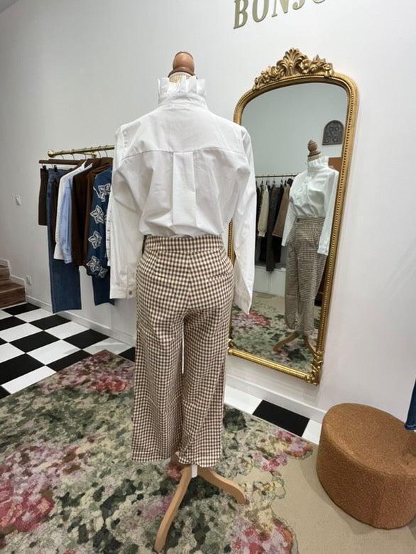 Pantalon vichy