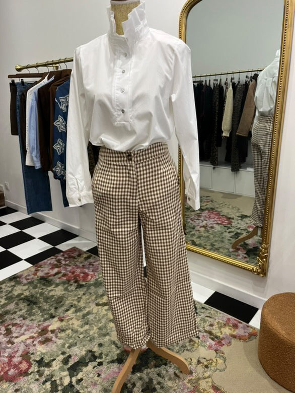 Pantalon vichy