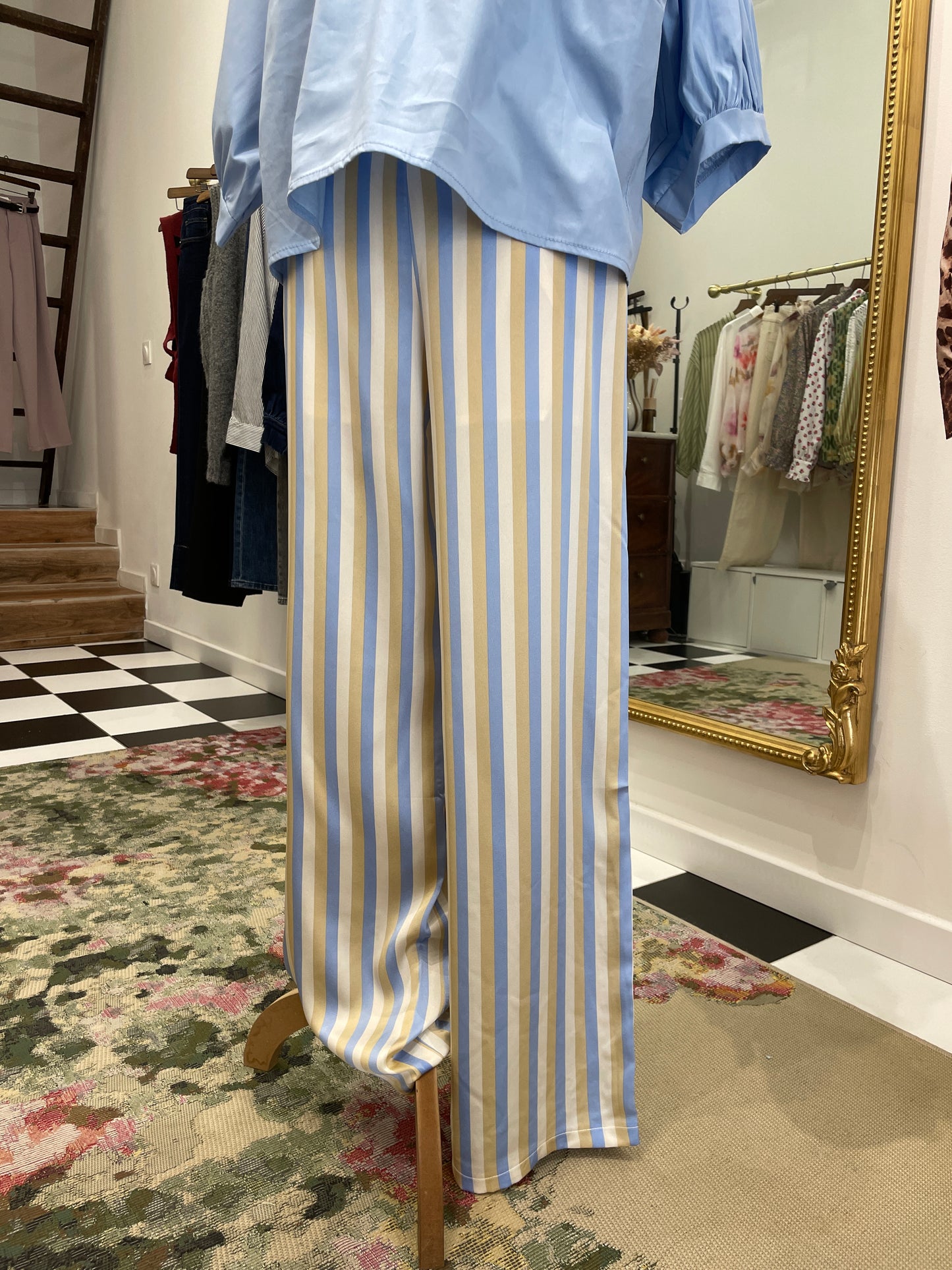 Pantalon rayé