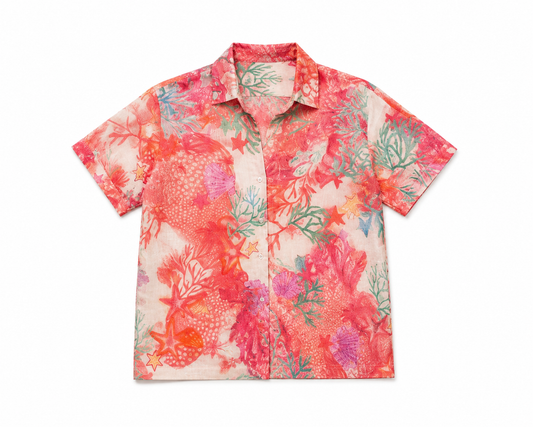 Chemise corail
