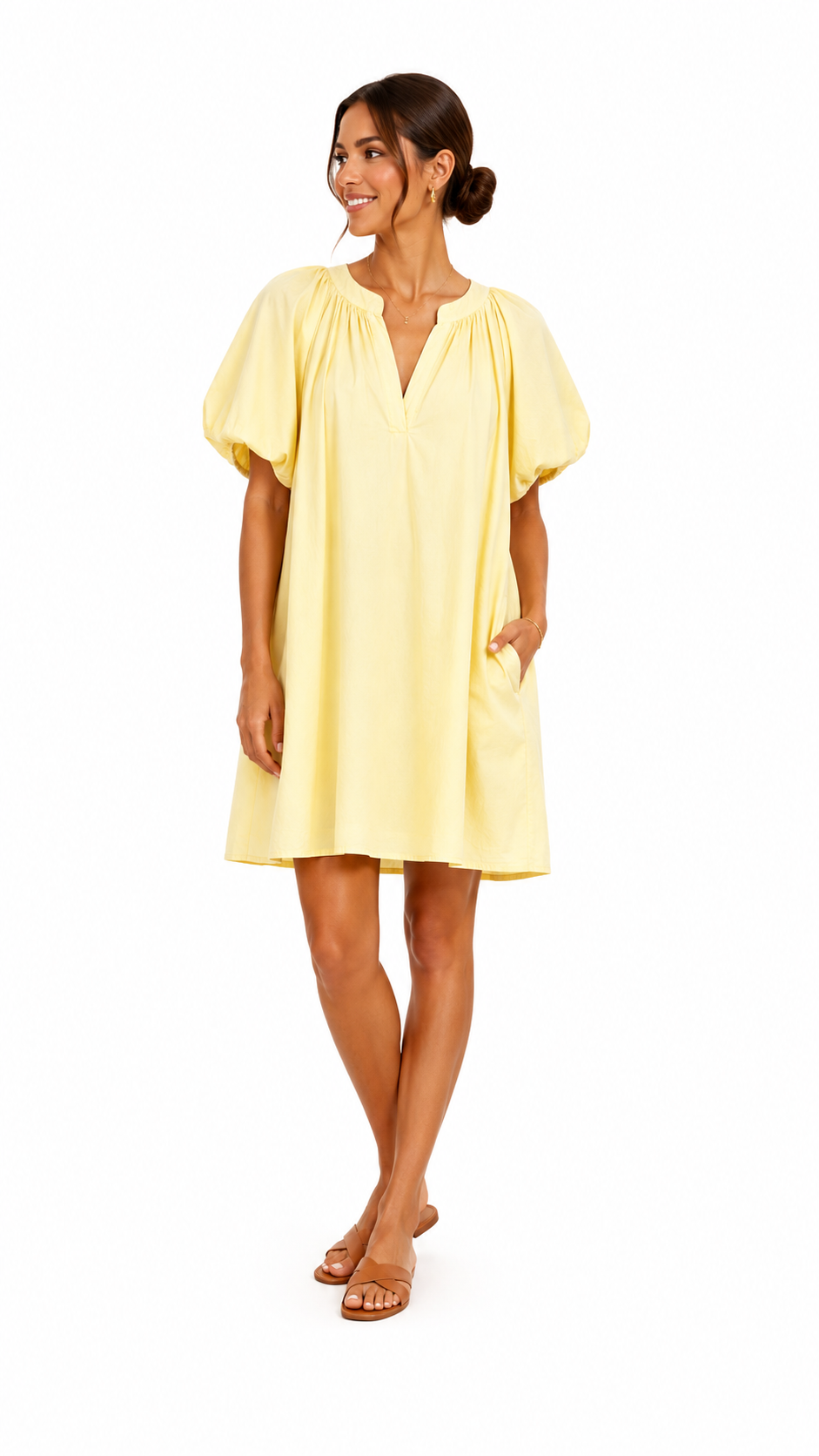Robe Marta jaune