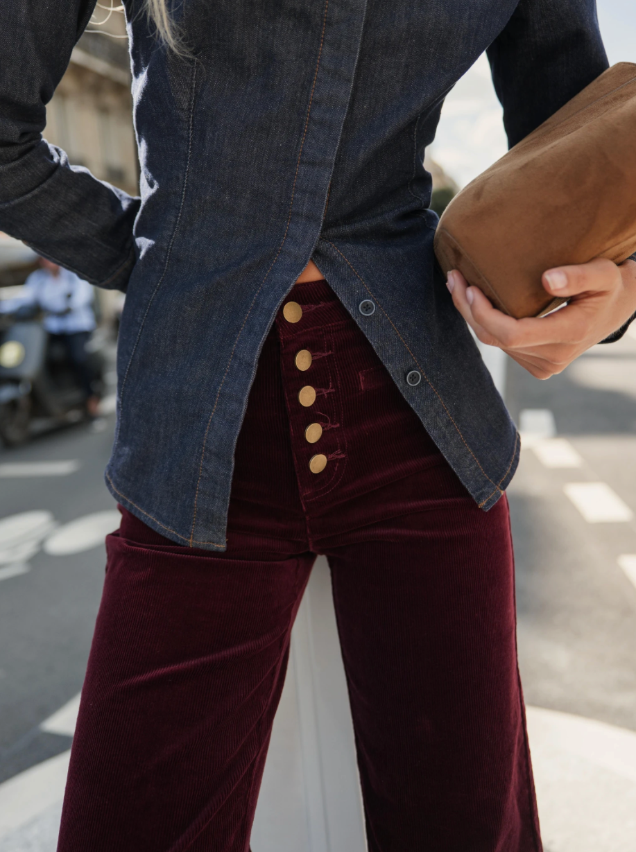 Pantalon Mason Bordeaux