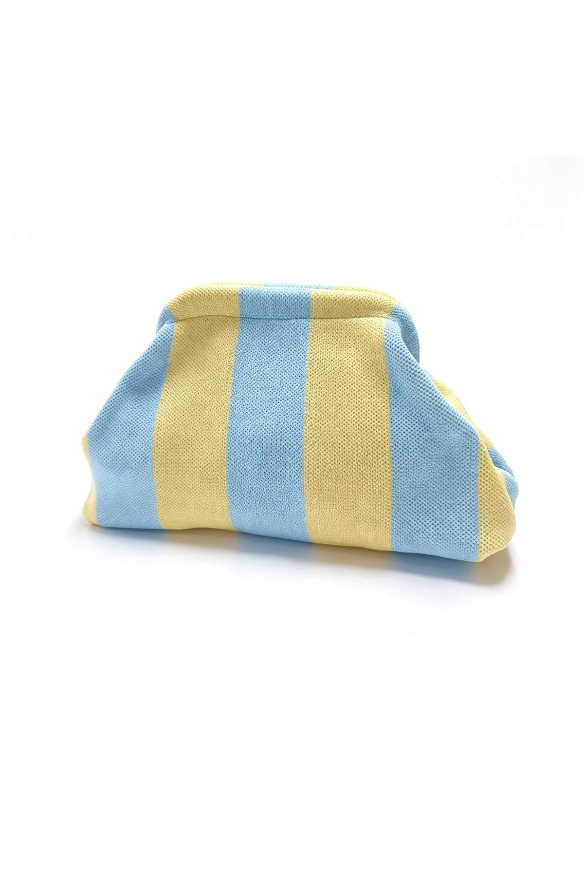 Pochette Candy bleu jaune