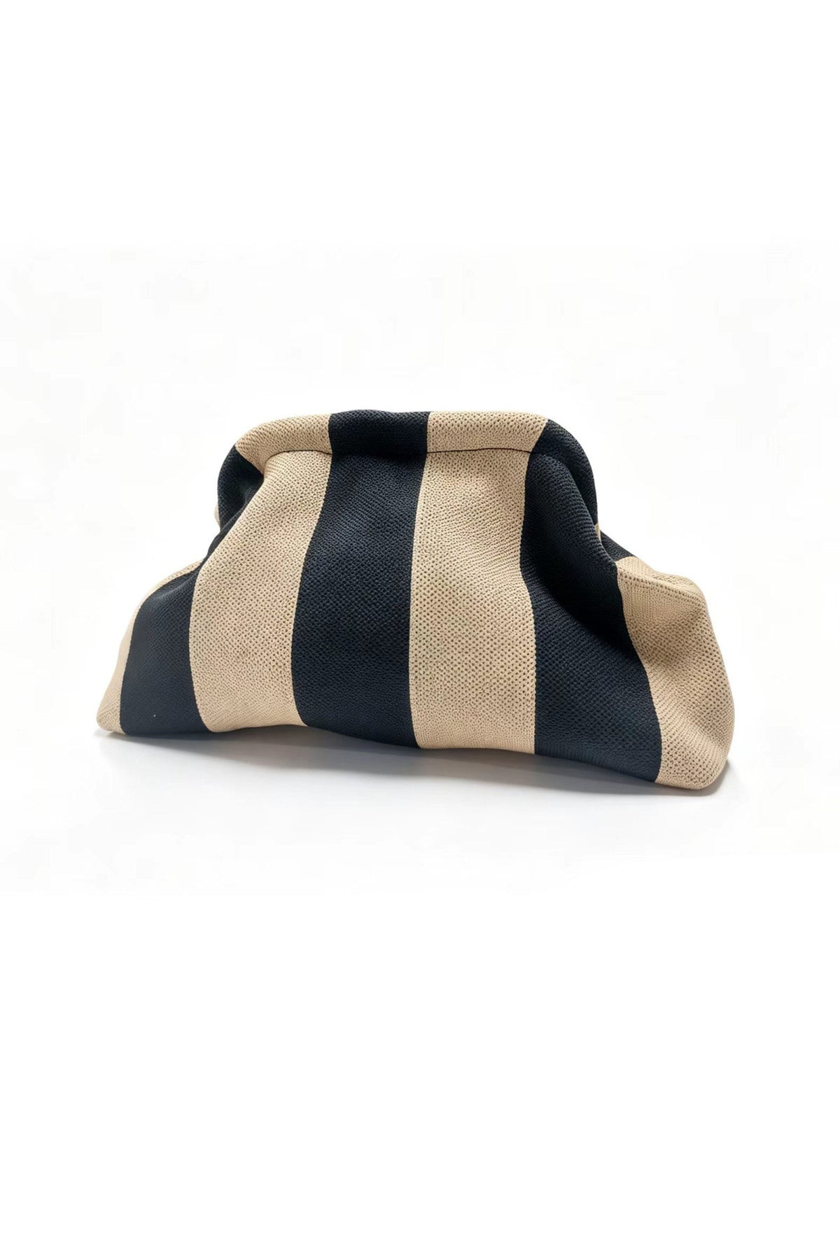 Pochette Candy beige noir
