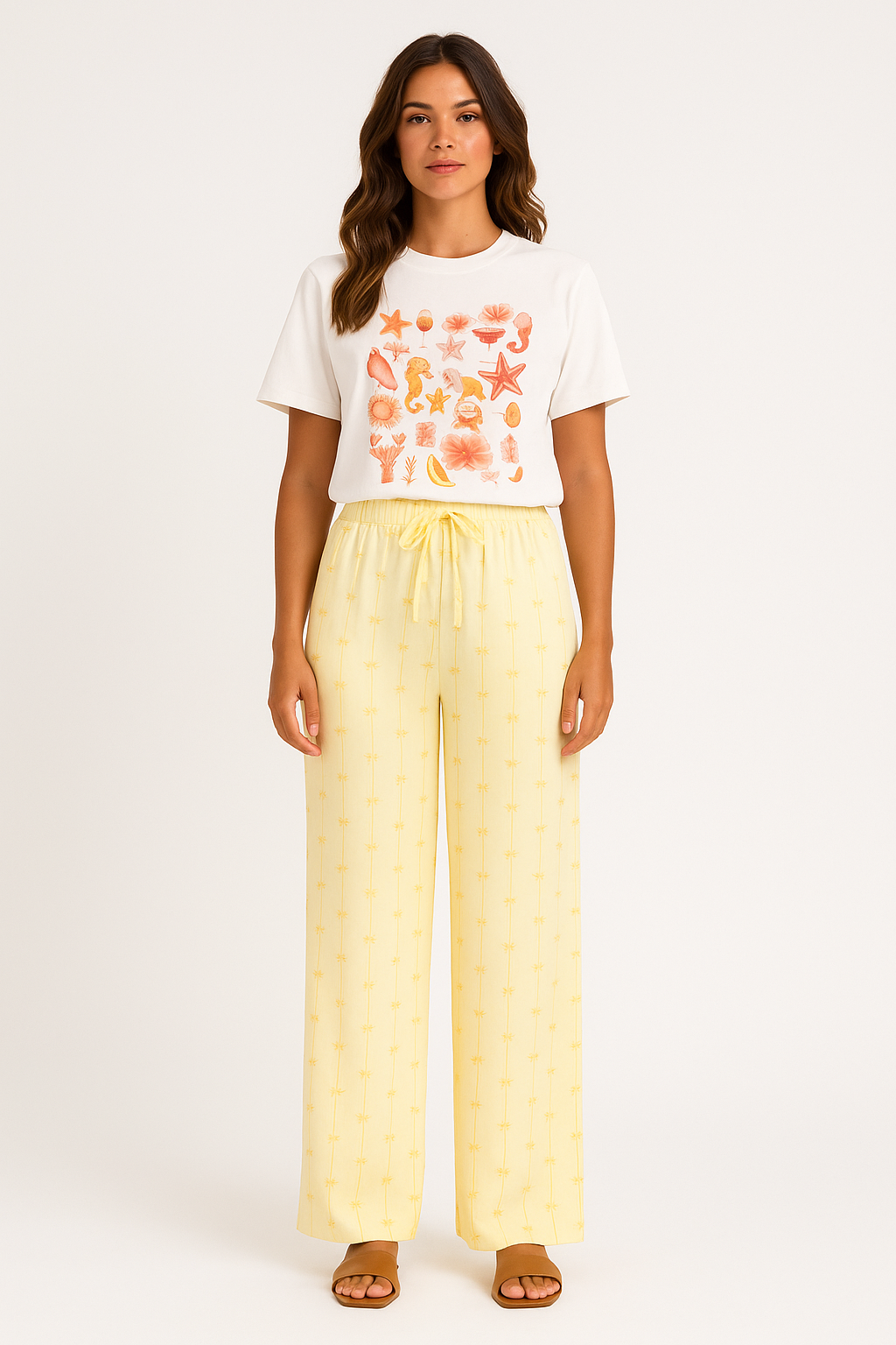 Pantalon noeud jaune