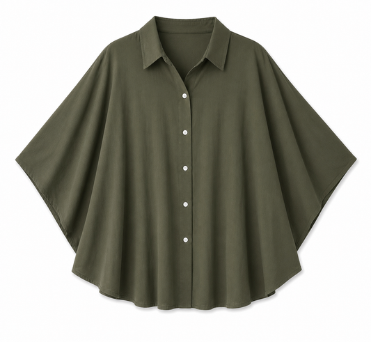 Chemise Albane kaki