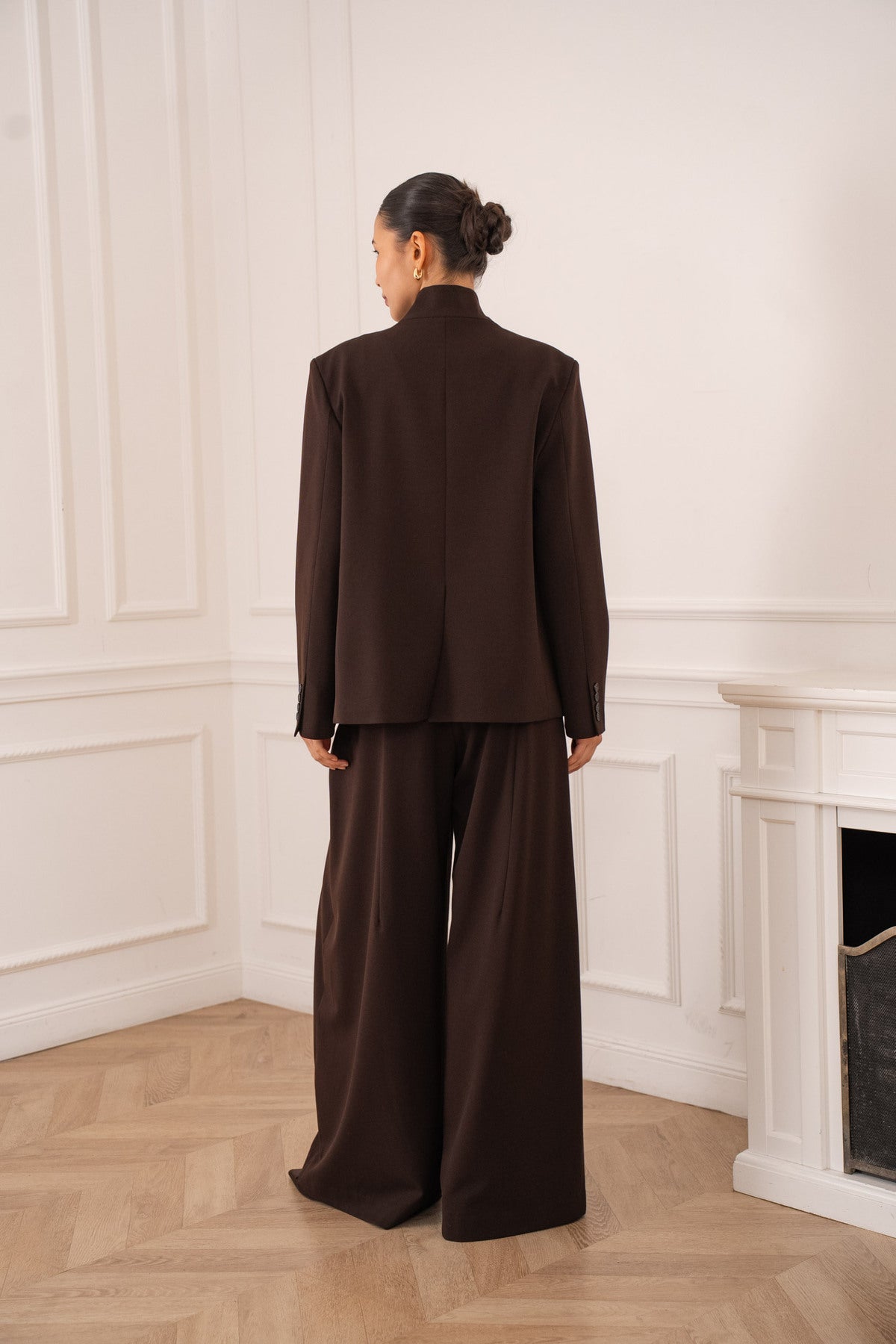 Veste spencer chocolat