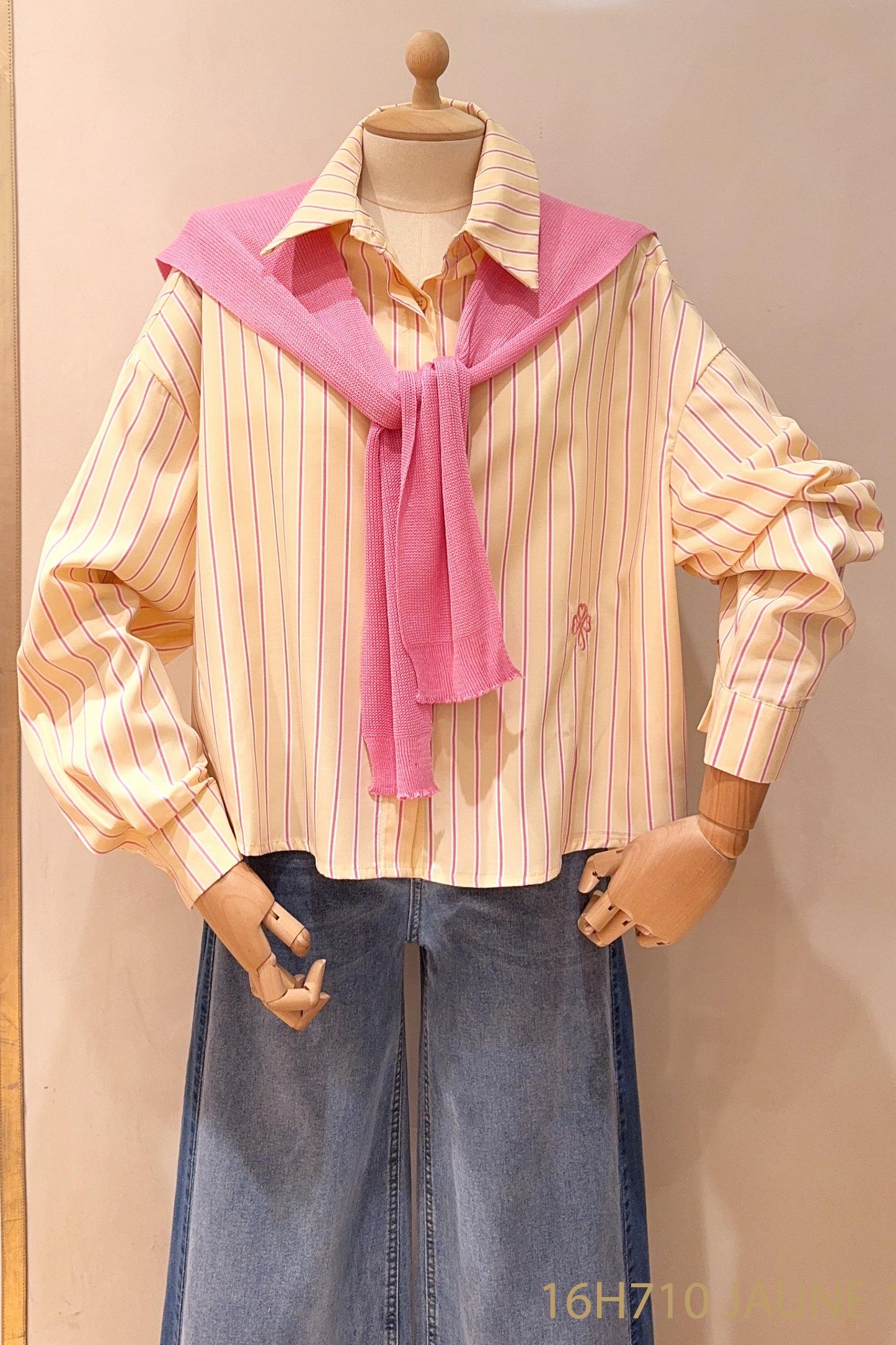 Chemise Louise jaune