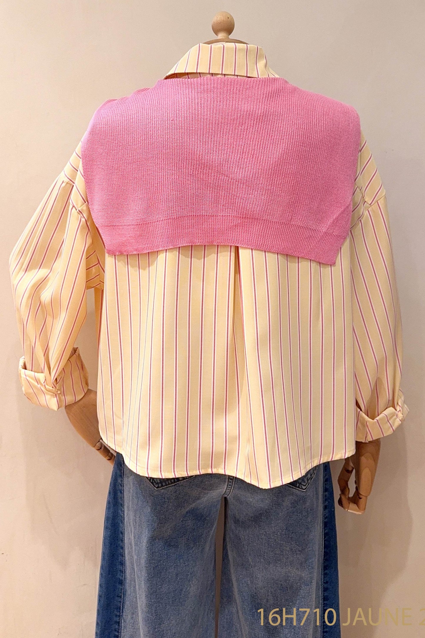 Chemise Louise jaune