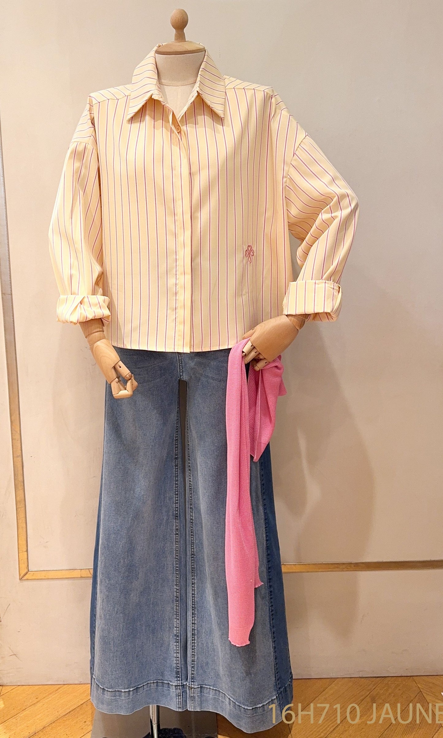 Chemise Louise jaune