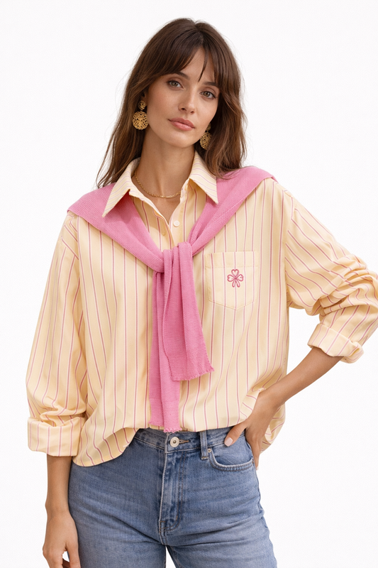 Chemise Louise jaune