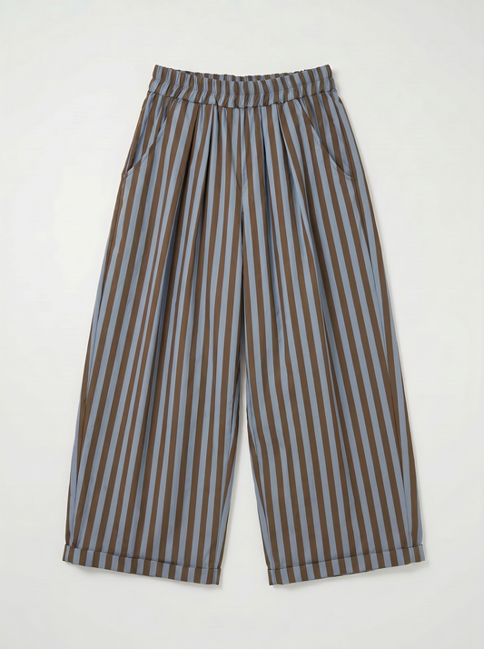 Pantalon Cali marron bleu