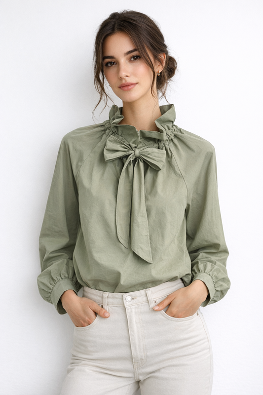 Chemise Noa olive