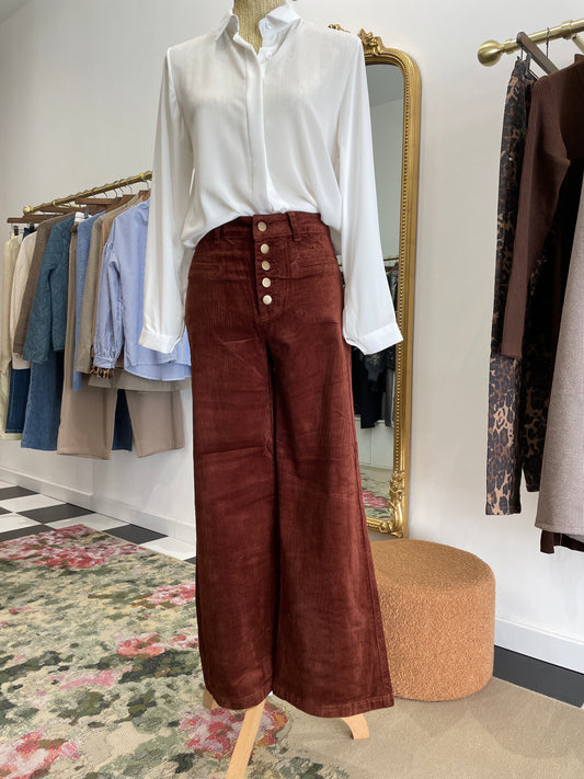 Pantalon velours