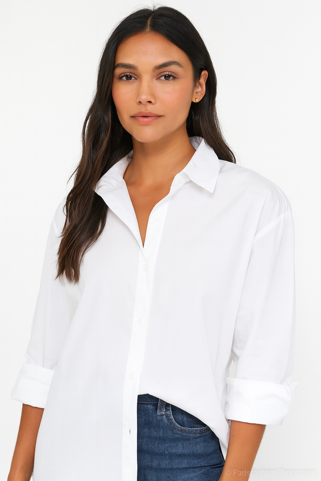 Chemise blanche en coton