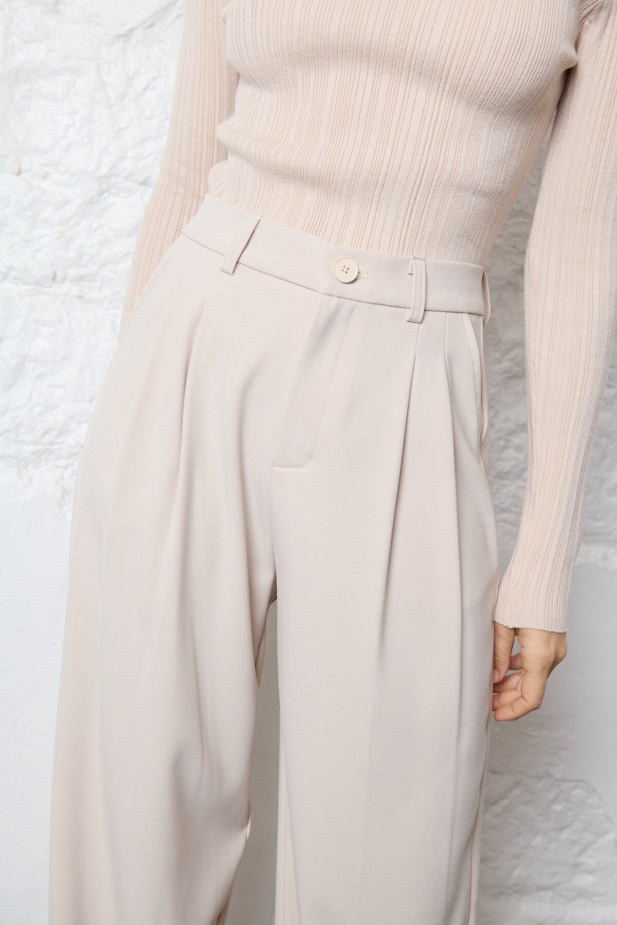 Pantalon Alfred écru