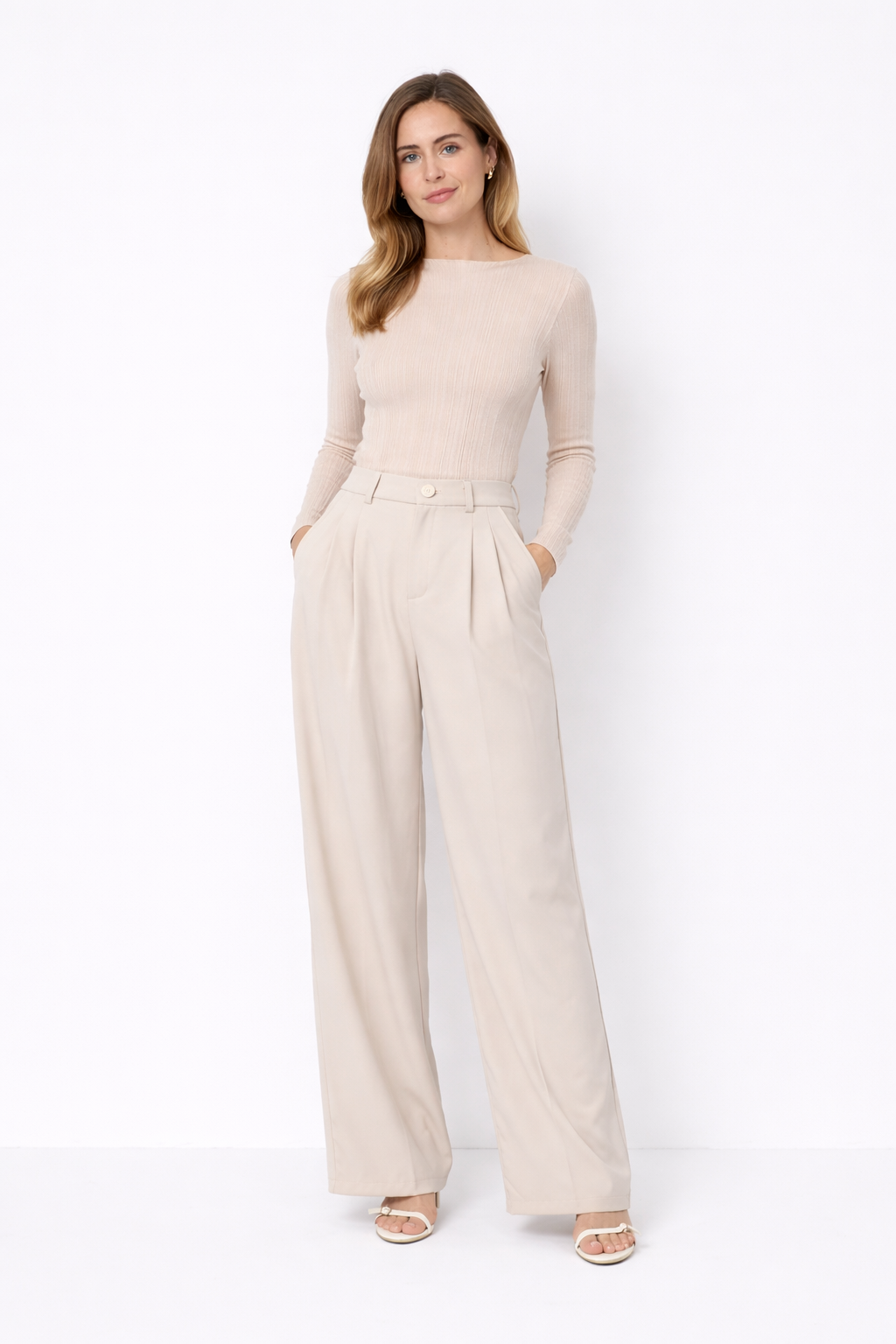 Pantalon Alfred écru