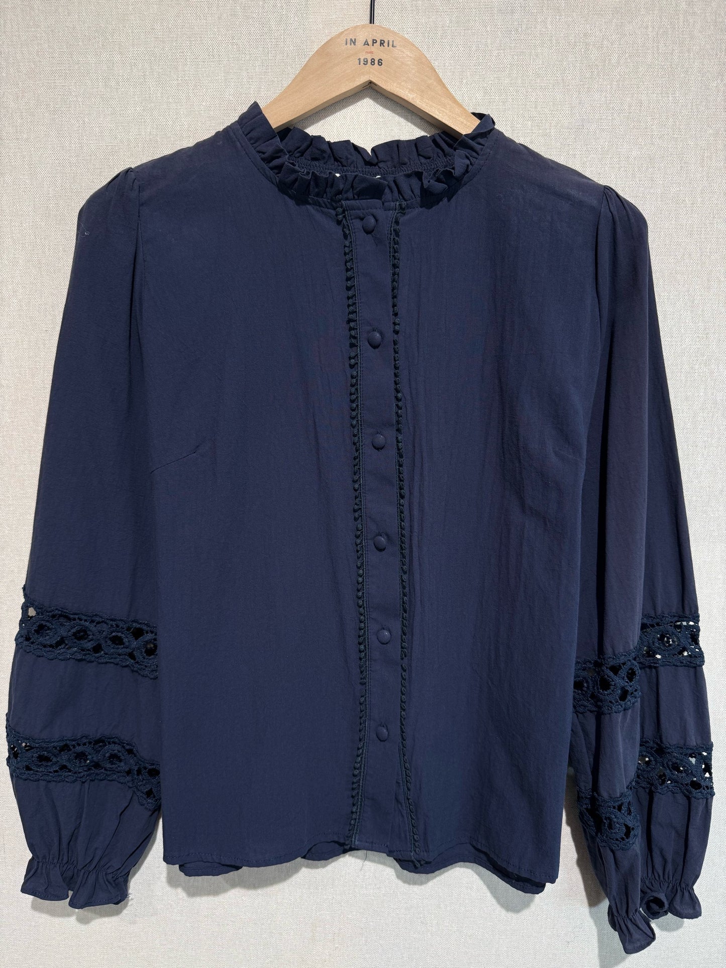 Blouse Camille marine