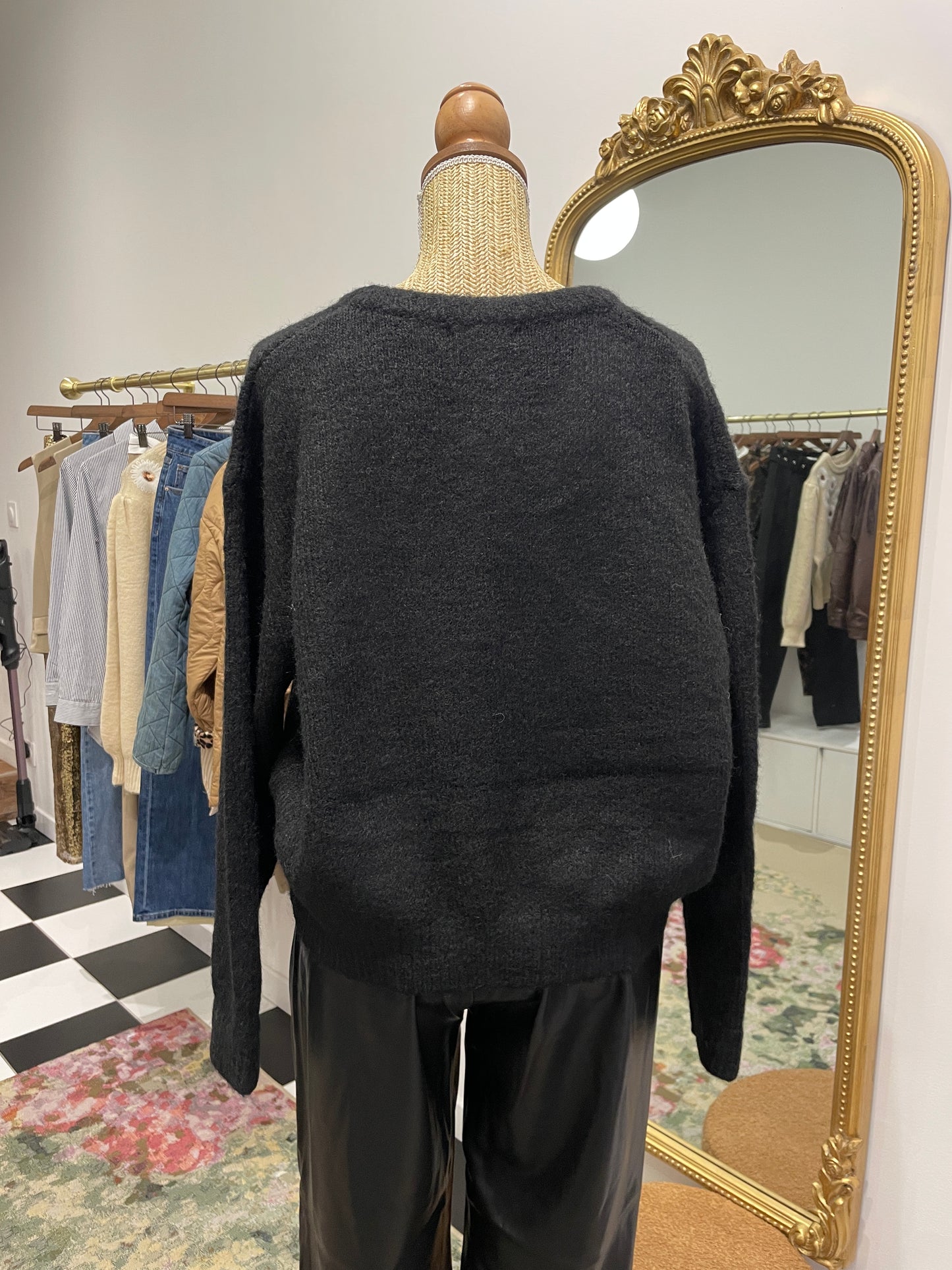 Cardigan noir