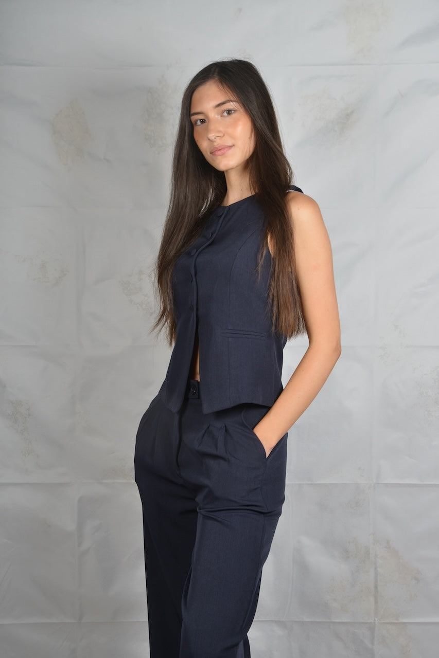 Gilet Victor marine